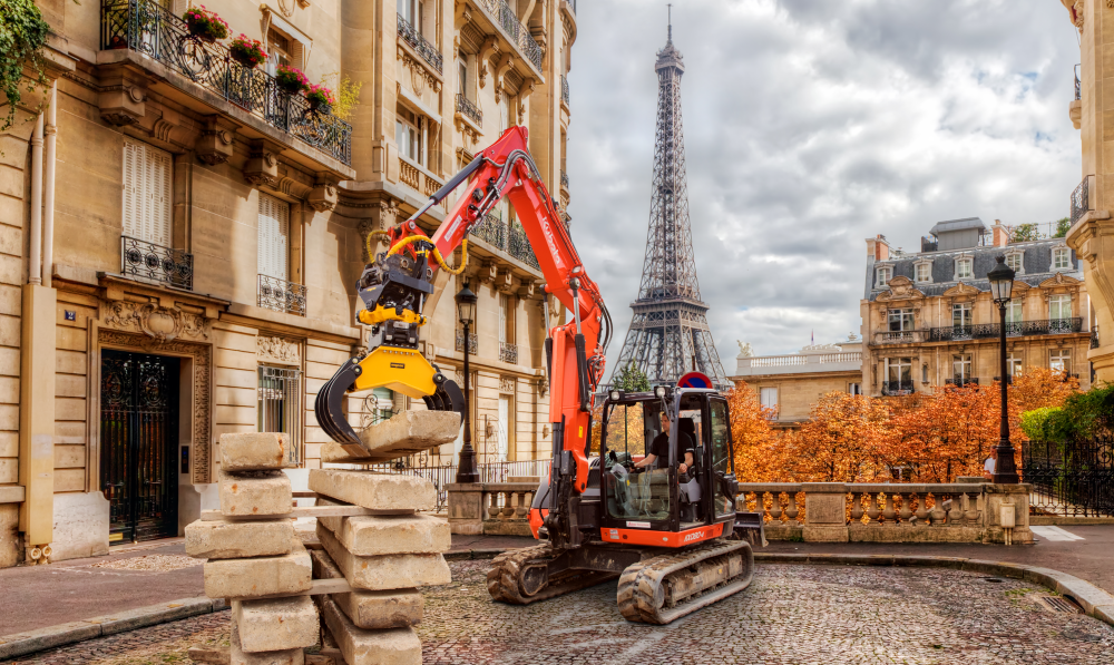 engcon zal aanwezig zijn op de internationale vakbeurs Intermat in Parijs